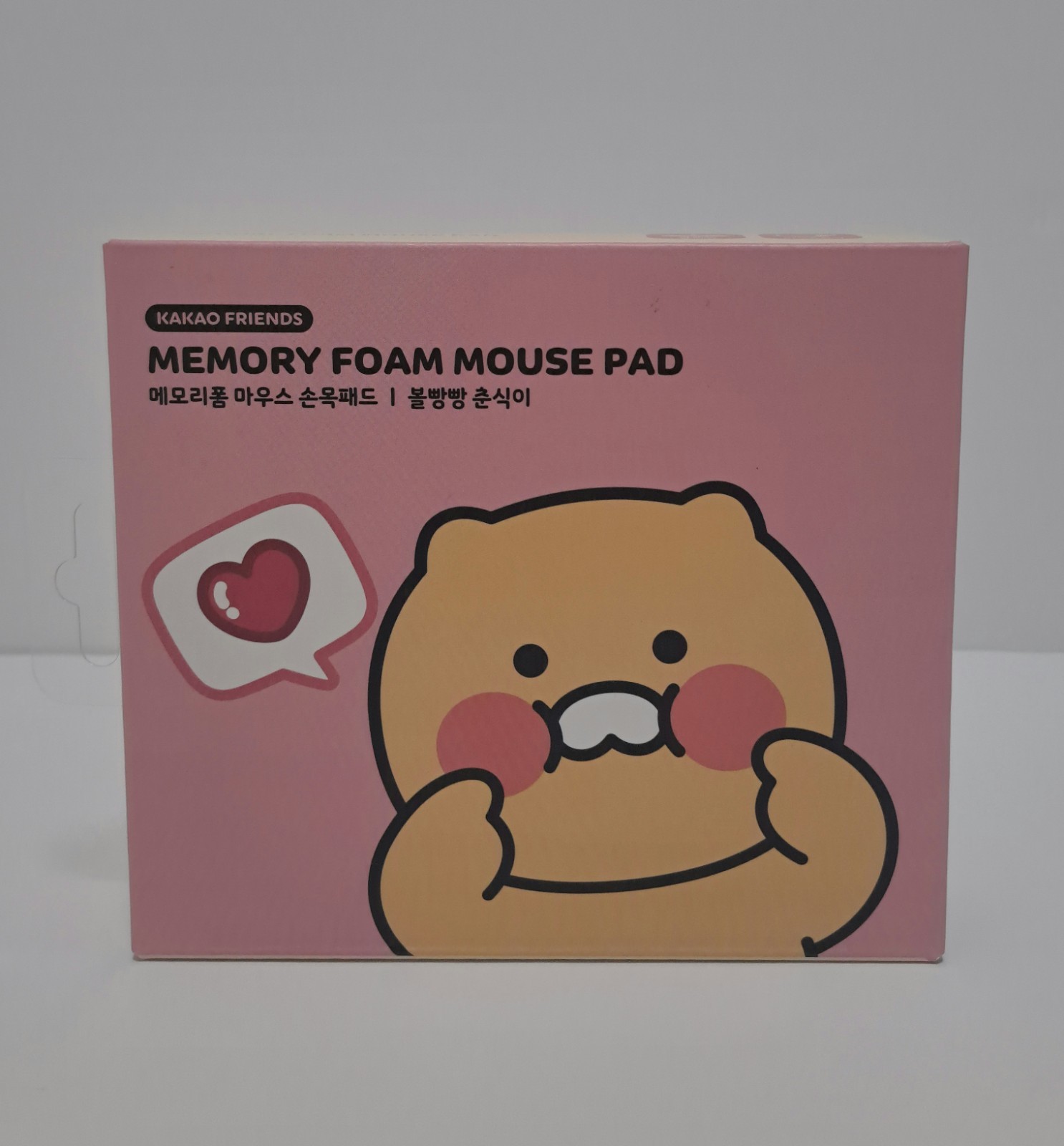 Kakao friends Memory foam mouse pad, Choonsik character, Cushion wrist mouse pad