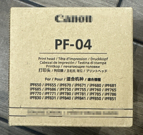 PF-04 High Quality Printhead For Canon iPF650 iPF655 iPF671 iPF670 Printer
