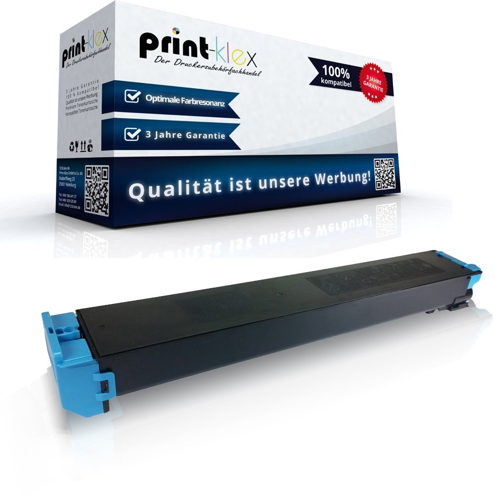 Print-Klex Toner Cartridge Cyan MX-36GTCA Compatible for Sharp - 15,000 Pages