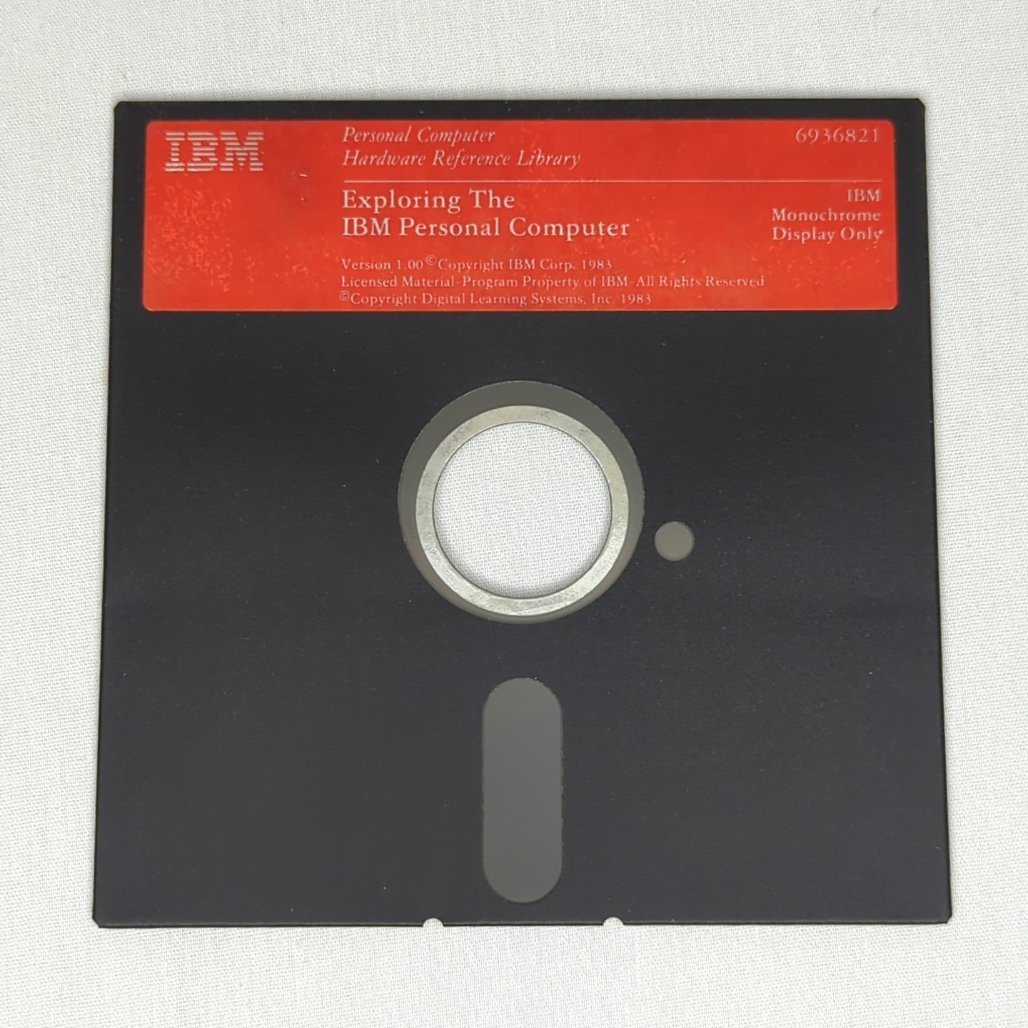 Exploring The IBM Personal Computer IBM Floppy Disk 6936821 Hardware Reference