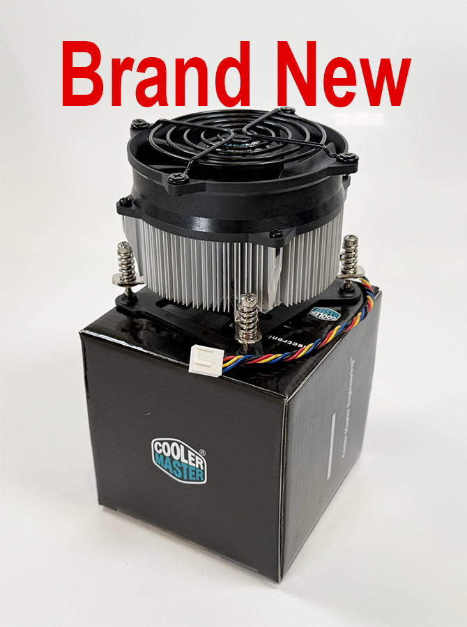 LGA1200 LGA115x Heavy Duty 125W Copper Core Heatsink 92mm Fan (Screw-Mount)