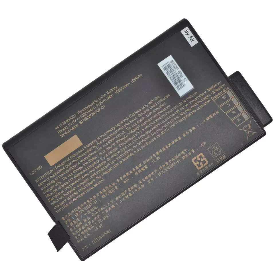 New BP3S3P3450P-01 441128400007 Battery for Getac V100 V200 B300 X500 S400 V1010