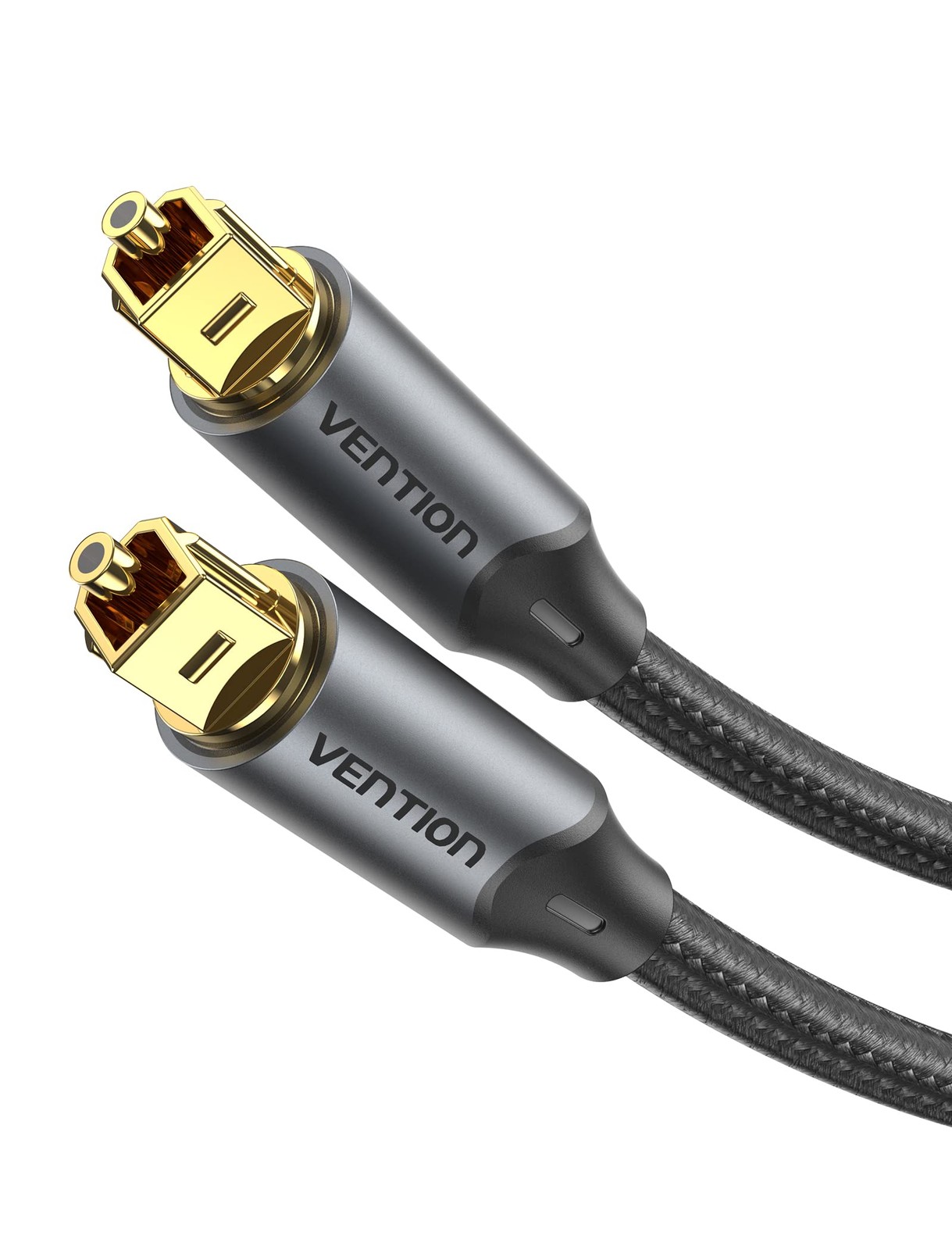 TOSLINK – Optical Audio Cable, 3.3ft Nylon Braided Fiber Optic Cord, S/PDIF D...