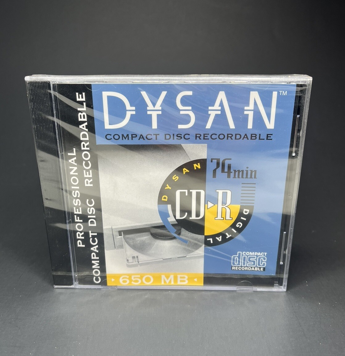 Dysan Professional CD-R Disc 74 Min 650MB Digital Recordable - New Sealed