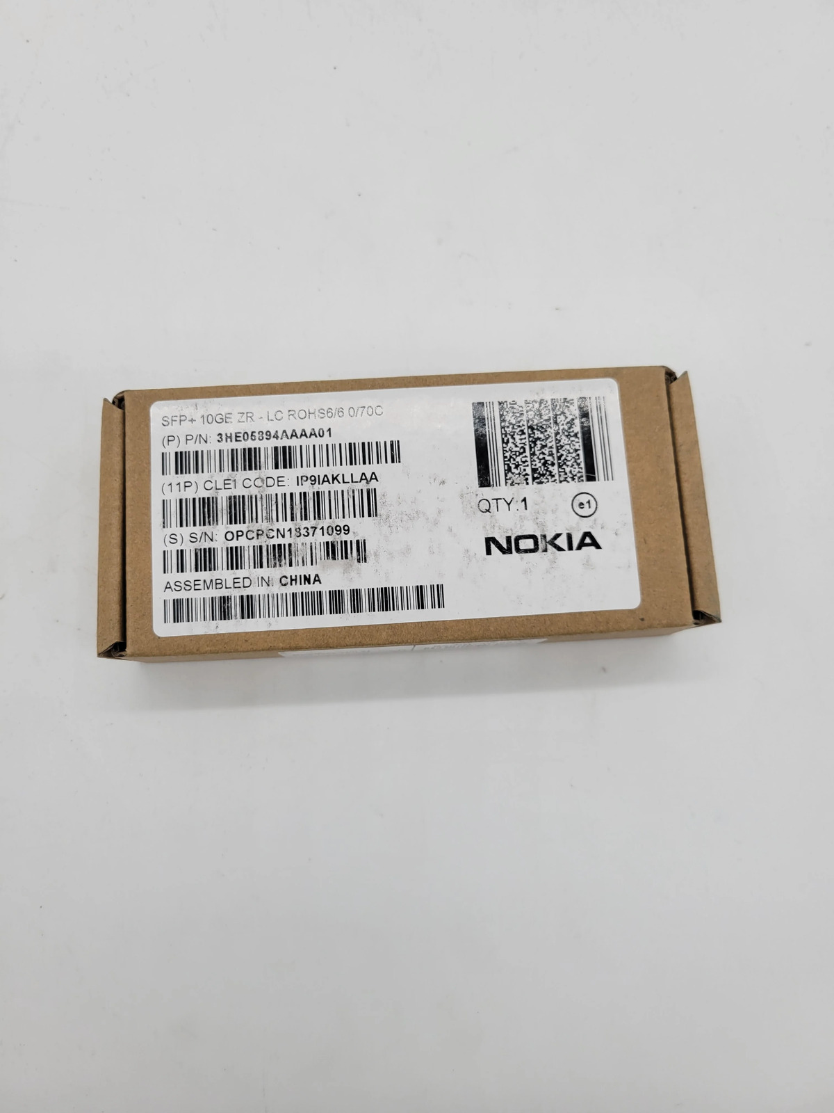 Alcatel-Lucent Nokia® 3HE05894AA Compatible TAA 10GBase-ZR SFP+ Transceiver