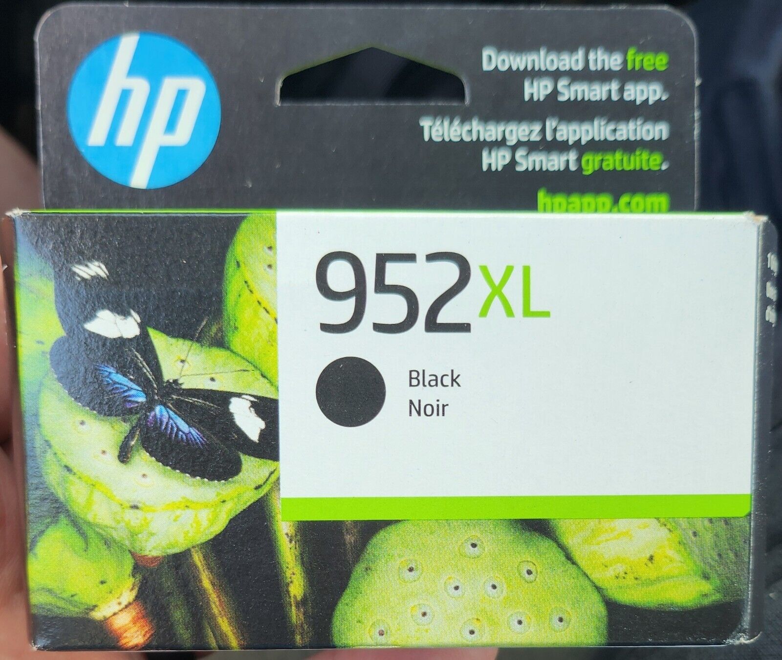 NEW Genuine HP 952XL High Yield Black Ink F6U19AN FACTORY SEALED EXP: 12 / 2024