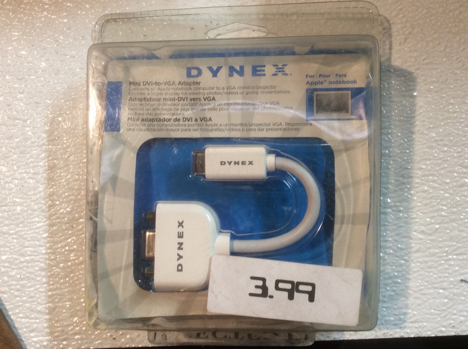 Dynex - Mini DVI-to-VGA Adapter - Multi Model: DX-AP110