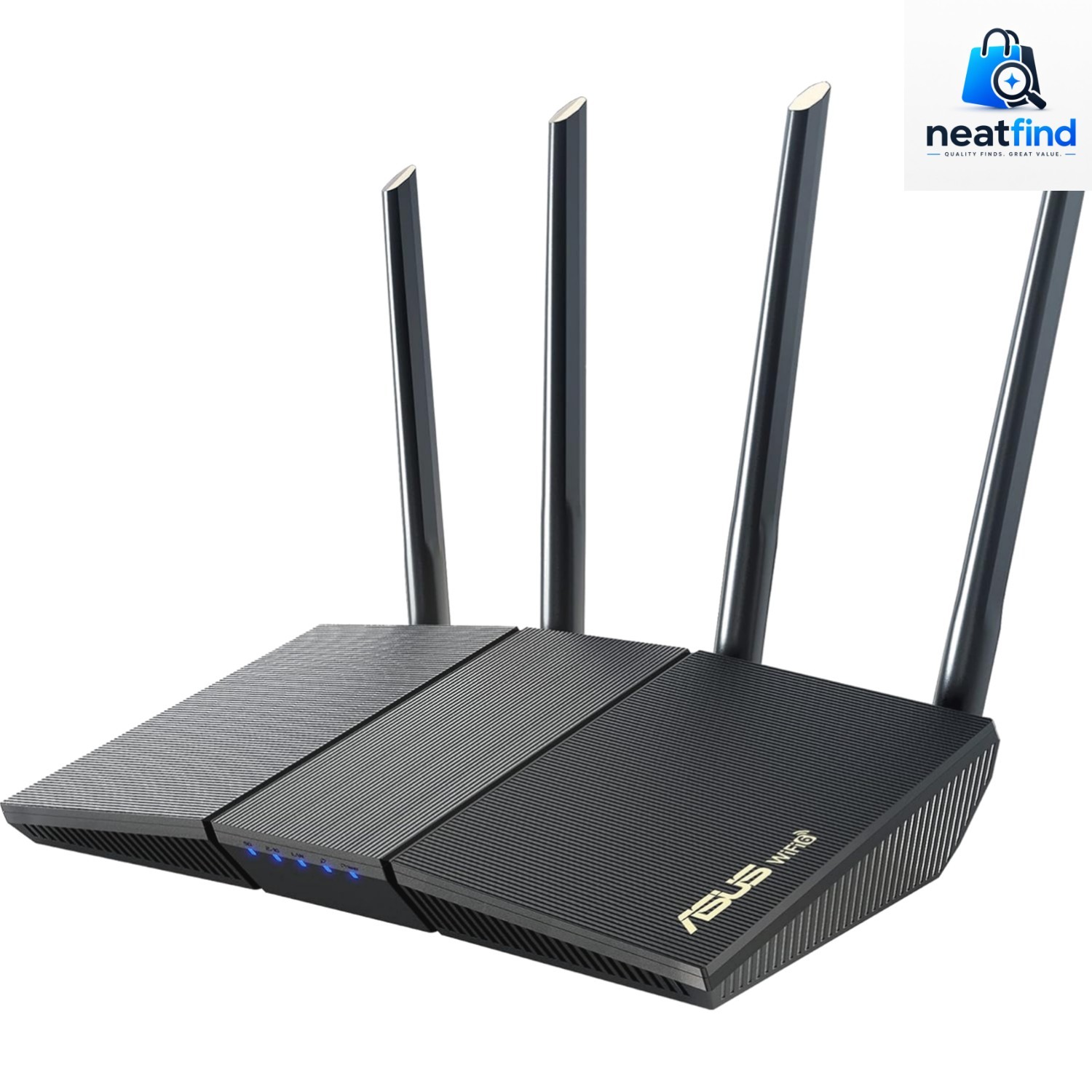 ASUS RT-AX1800S Dual Band WiFi 6 Router 1800Mbps WPS Parental VPN AiMesh