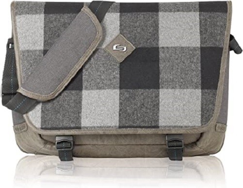Solo New York Urban Nomad 15.6 Inch Laptop Messenger, Grey