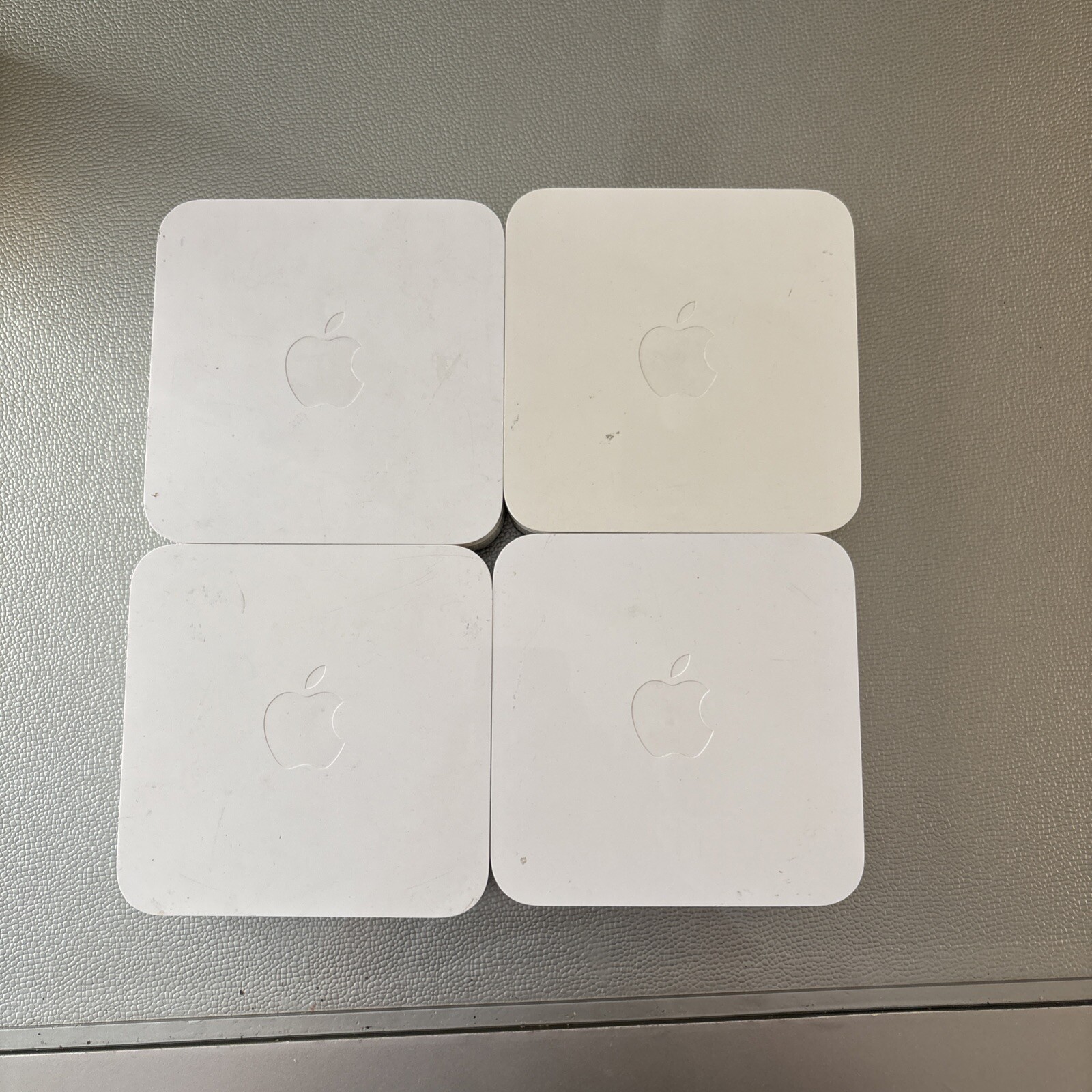 Lot Of 4 Apple Airport Extreme Base Station Wifi Router A1301,A1354,A1408,A1143