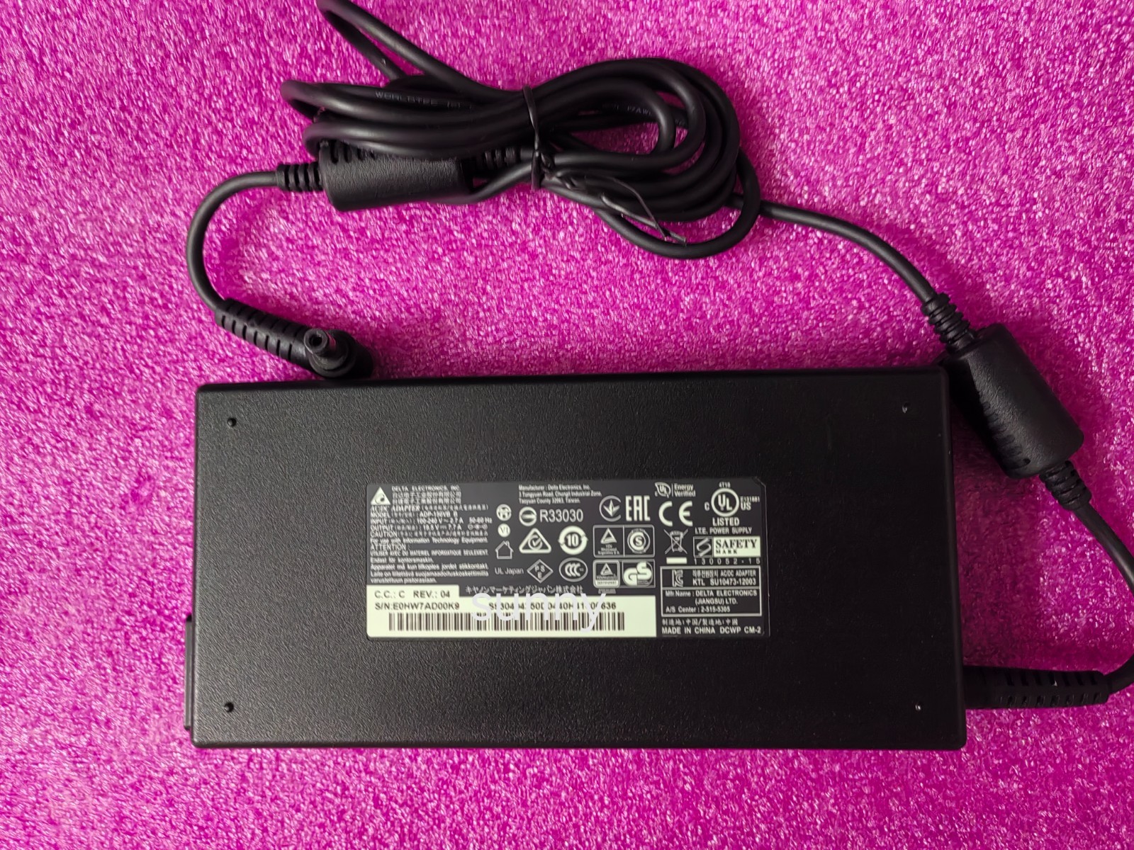 For MSI GP72M 7REX Leopard Pro Delta 19.5V 7.7A ADP-150VB B 150W AC Adapter OEM