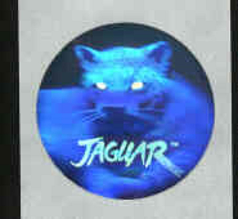 HOLOGRAM Atari Jaguar Diameter 1 3/8"  You get 5 each NEW