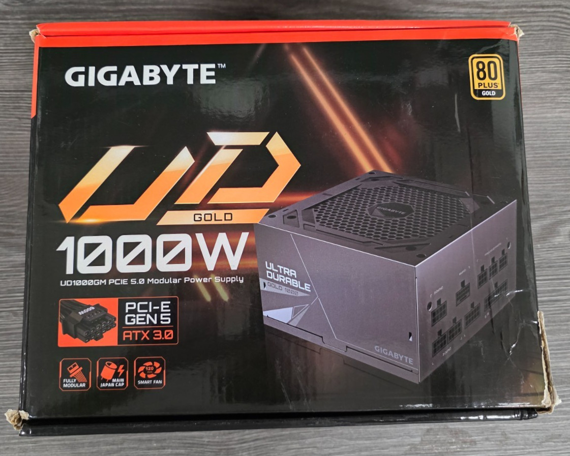 Gigabyte Technology GP-UD1000GM PG5 1000W Modular Power Supply #M44