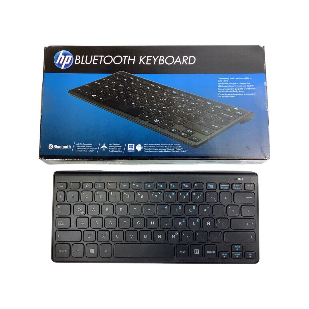 HP Spanish Bluetooth Keyboard New F3J73AA#ABM 751625-161