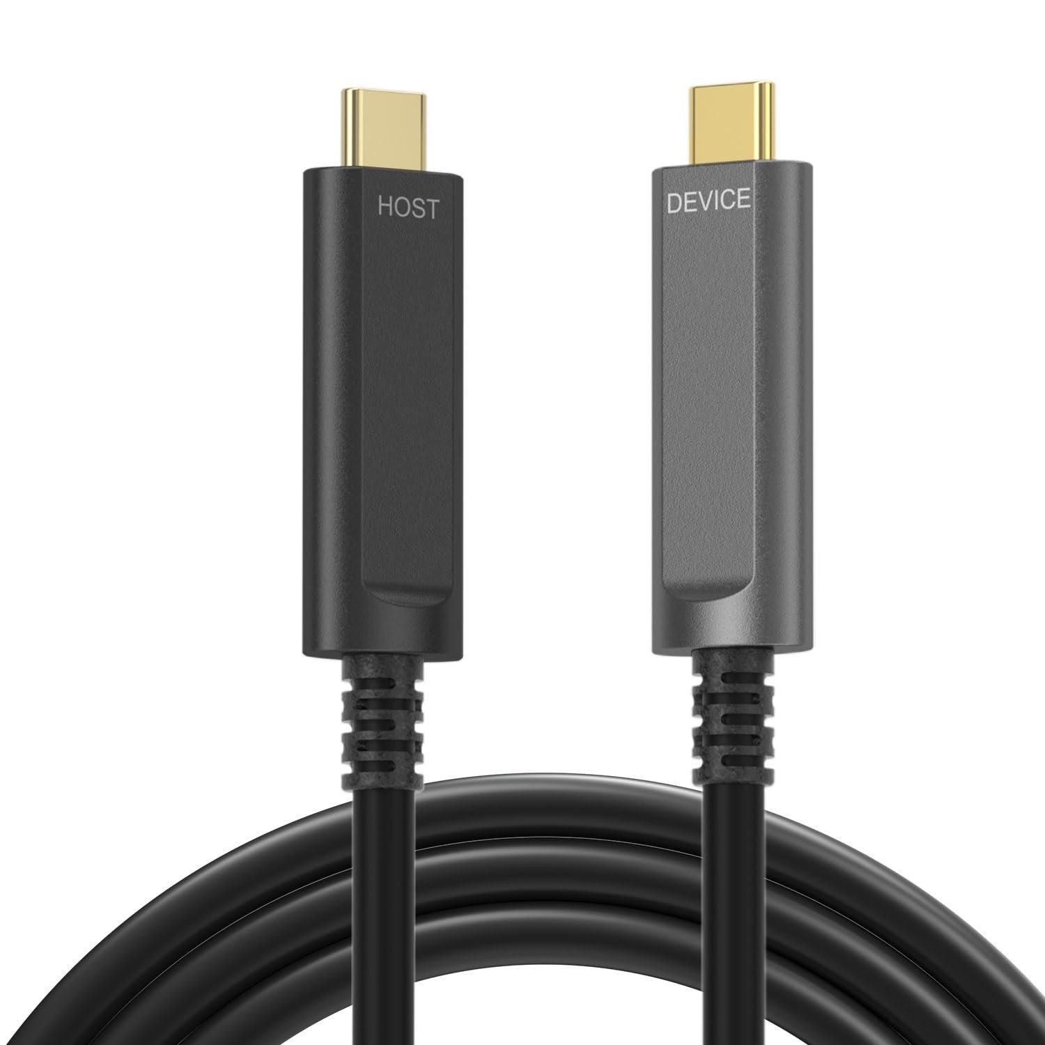 33FT USB C to USB C Fiber Optic Cable 10Gbps High Speed Data VR Camera HDD