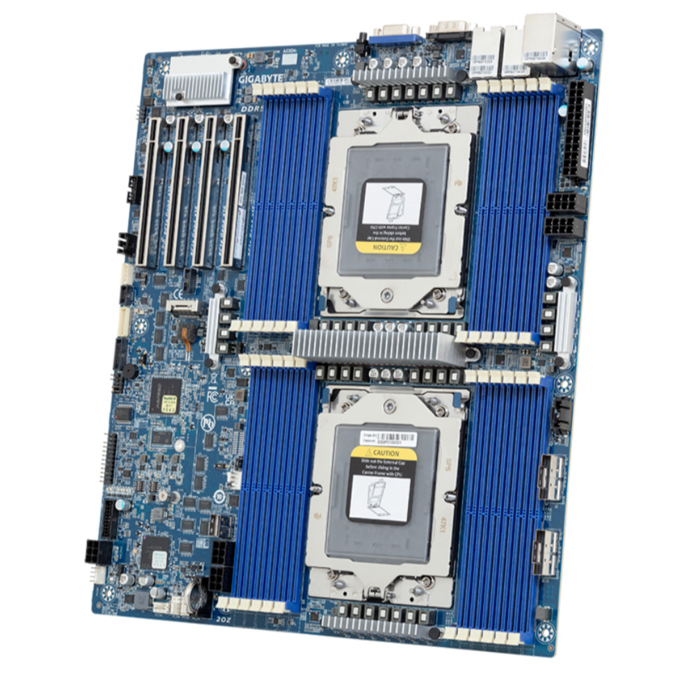 Gigabyte MZ73-LM1（Rev. 3.x）Support AMD EPYC 9005 SP5 E-ATX 12-Channel DDR5 RDIMM