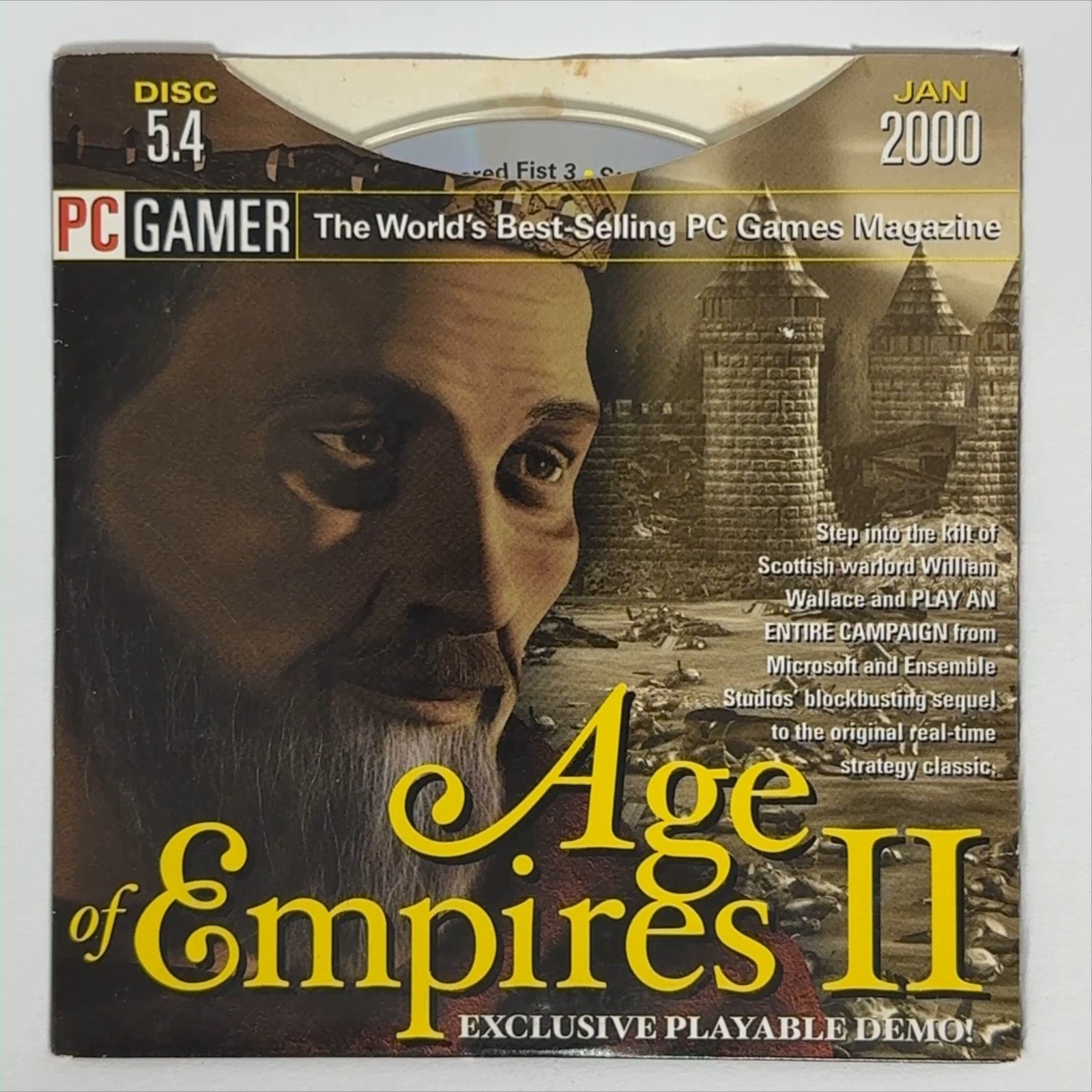 PC Gamer Demo Disc 5.4 January 2000 CD-ROM Vintage PC Gaming Software