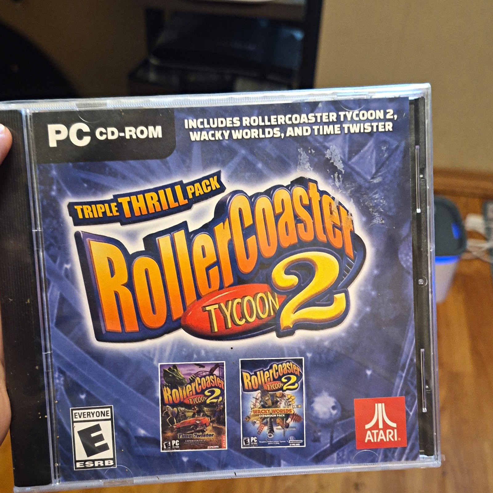 Atari RollerCoaster Tycoon 2 Triple Thrill Pack PC CD-ROM Game Windows 7/10