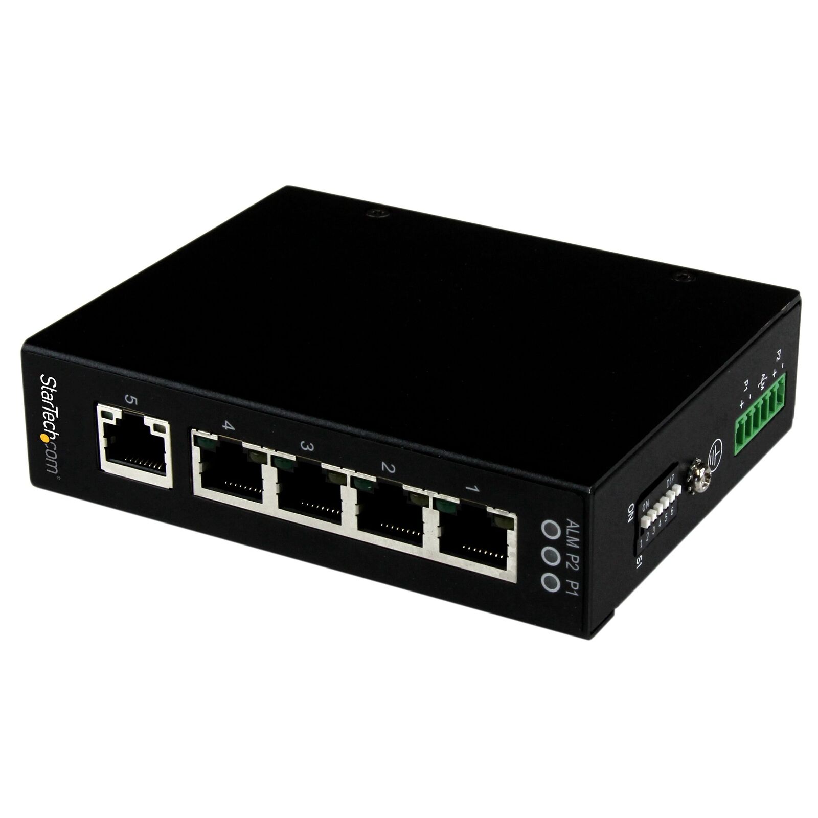 Startech.com 5 Port Unmanaged Industrial Gigabit Ethernet Switch - Din Rail /