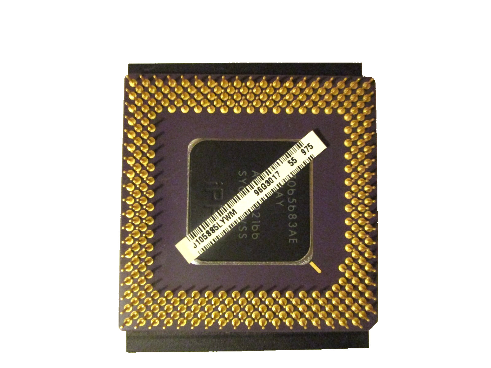 Vintage, 1997, Intel 166MHz CPU with Heat Sink, IBM PC Server 310, Working