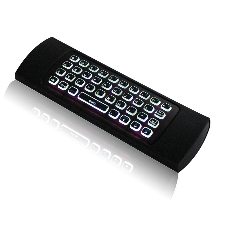 Air Mouse Backlit Wireless Keyboard Infrared USB Remote Control for XBOX ONE PS4