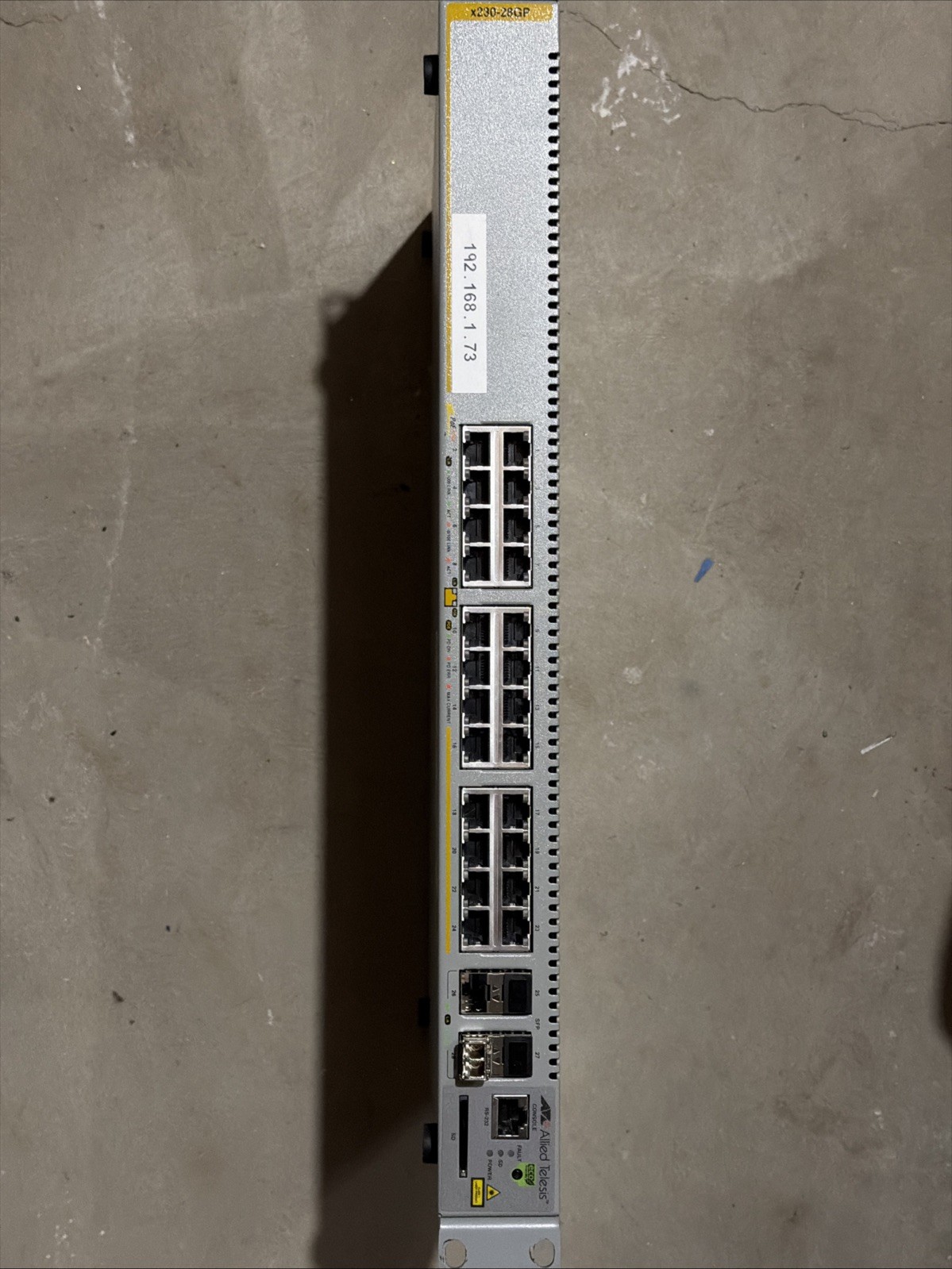 Allied Telesis AT-X230-28GP 24Port Gigabit PoE+ Network Managed Switch - EXCL RM