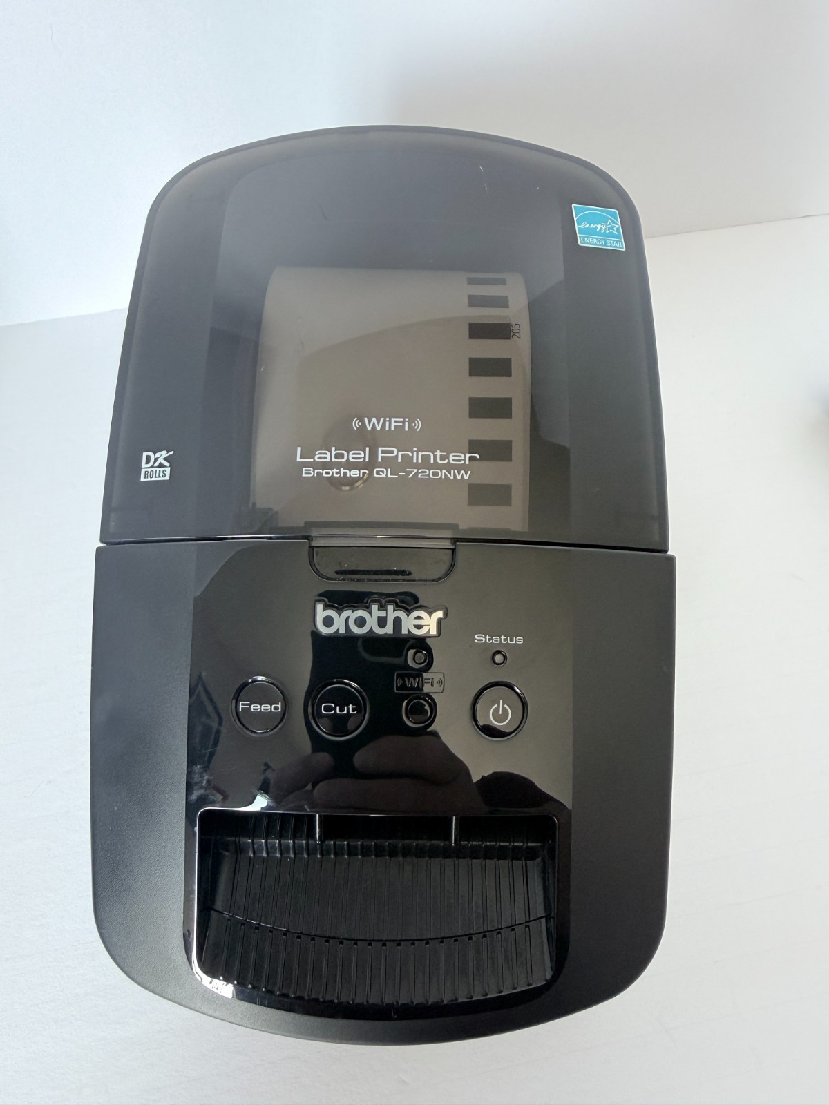 Brother QL-720NW Thermal Label Printer USB Ethernet Tested w/ Power & USB Cable
