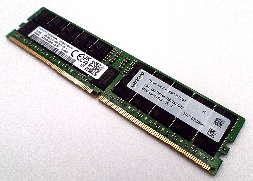 SAMSUNG 64GB PC5-4800B-RAD-1010-XT MEMORY (M321R8GA0BB0-CQKZH)