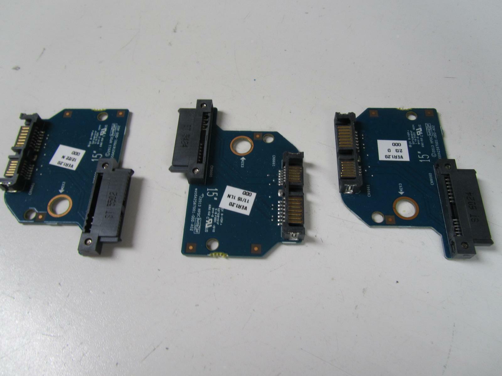 Lot X 3: HP ProBook 650 G1 - SATA Optical Drive Connectors - 6050A2567001