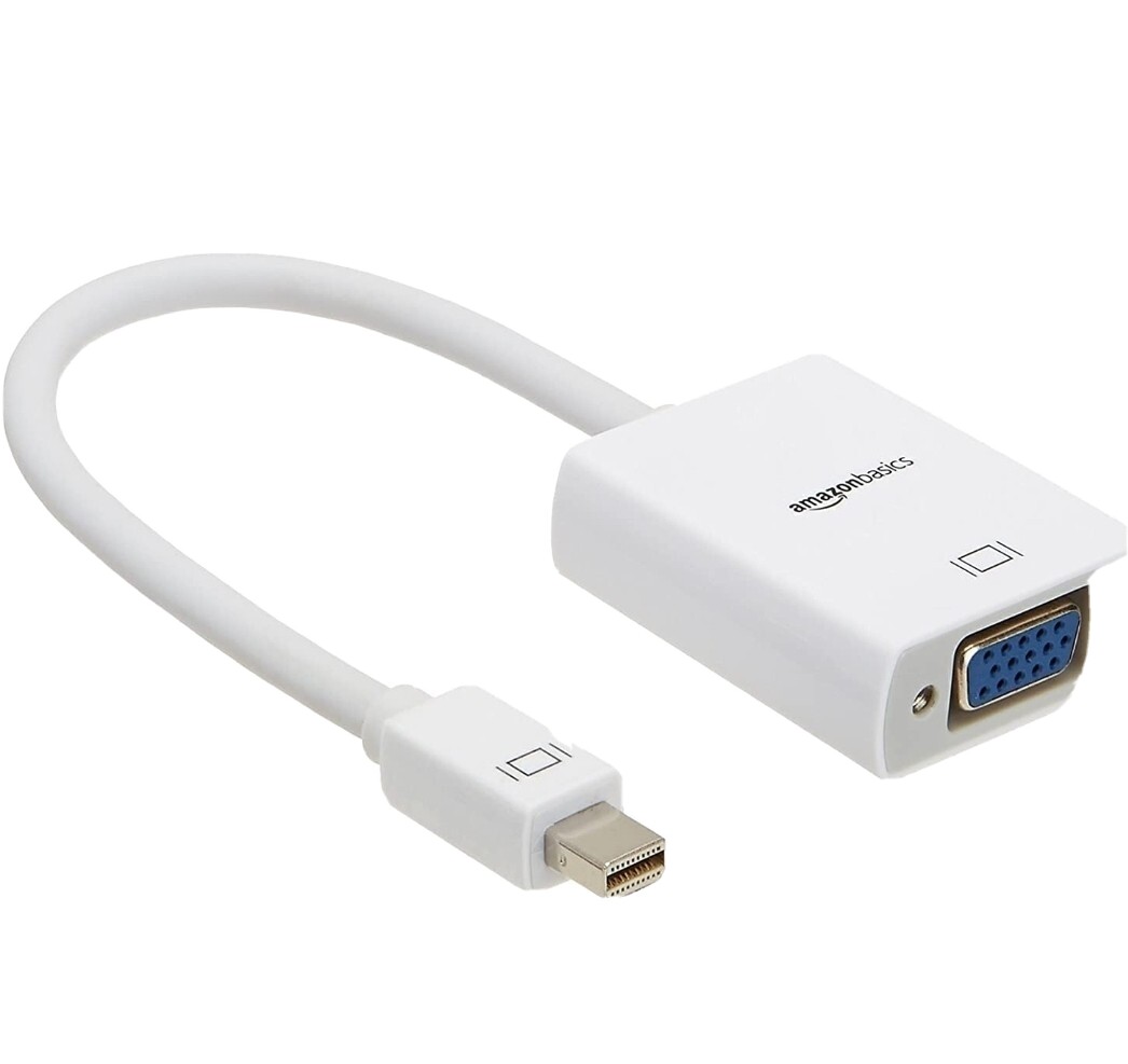 Mini DisplayPort - VGA Adapter (5-pack) computer to HDTV, monitor, or projector