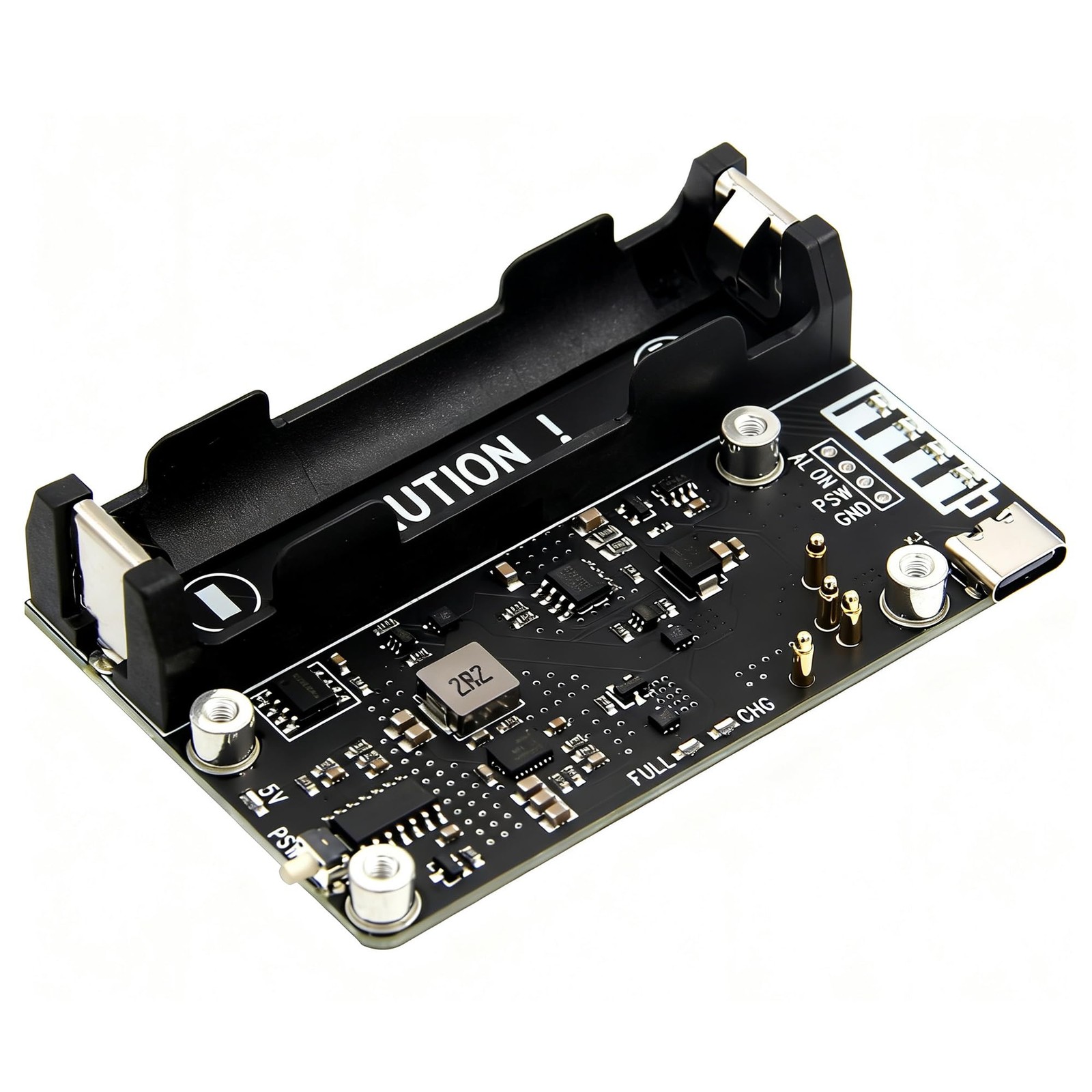 X306 V1 Point 5 5V UPS Expansion Board For Raspberry Pi Zero 2W Max 5V 4A