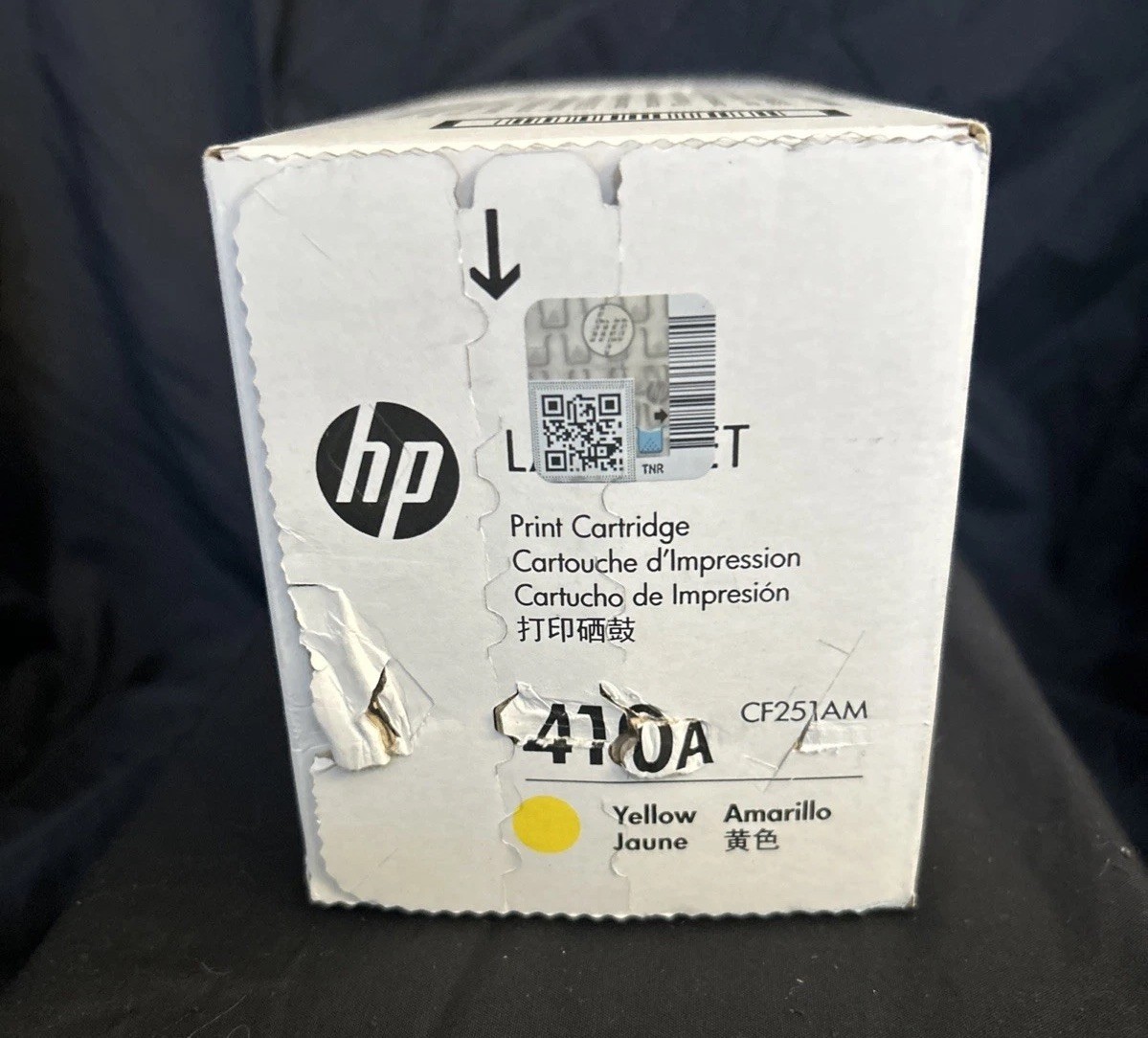 Genuine HP 410A LaserJet Toner Cartridge New Sealed OEM CF251AM Yellow