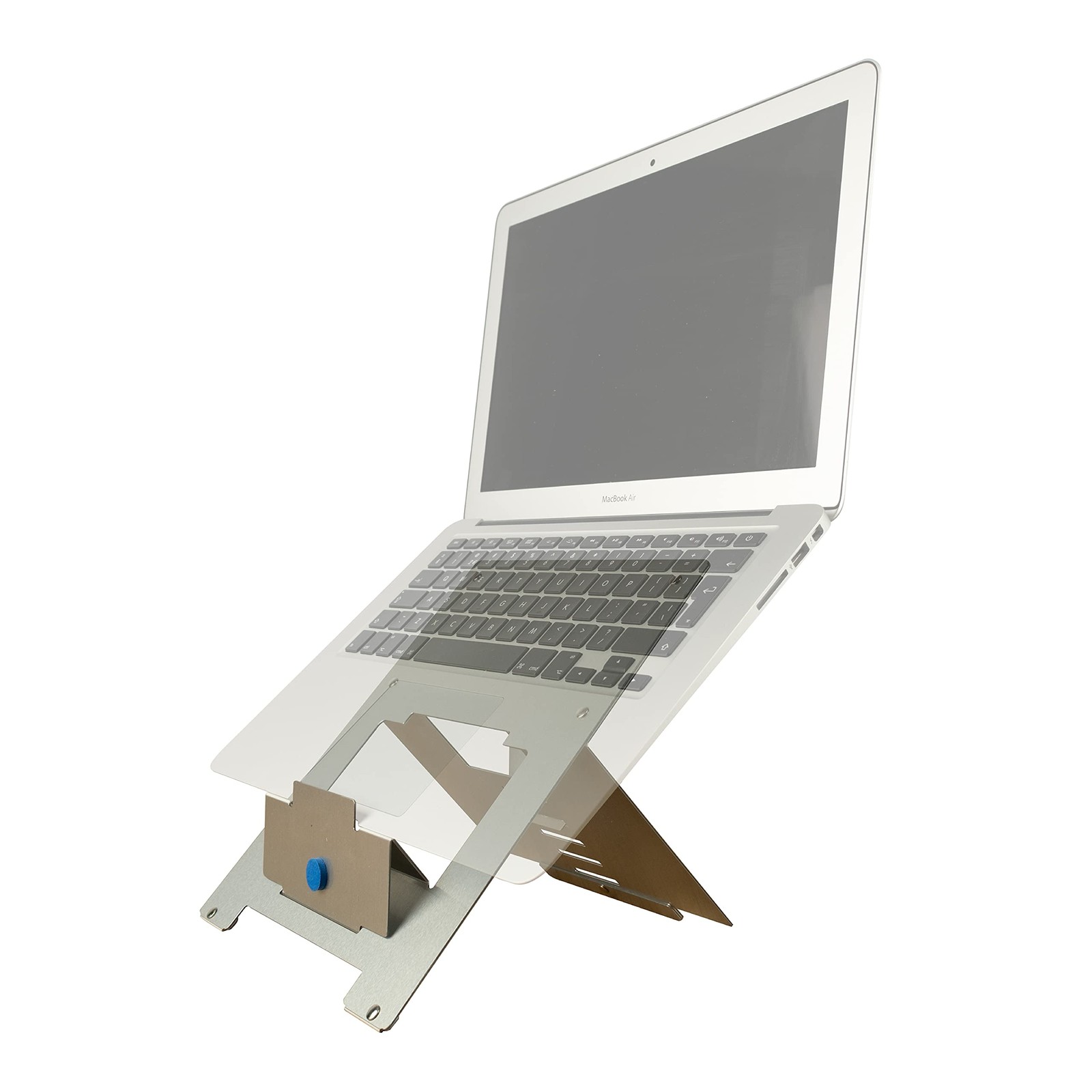 R-Go Tools Ergonomic Laptop Stand, Ultra-thin Aluminum, Adjustable Portable Note