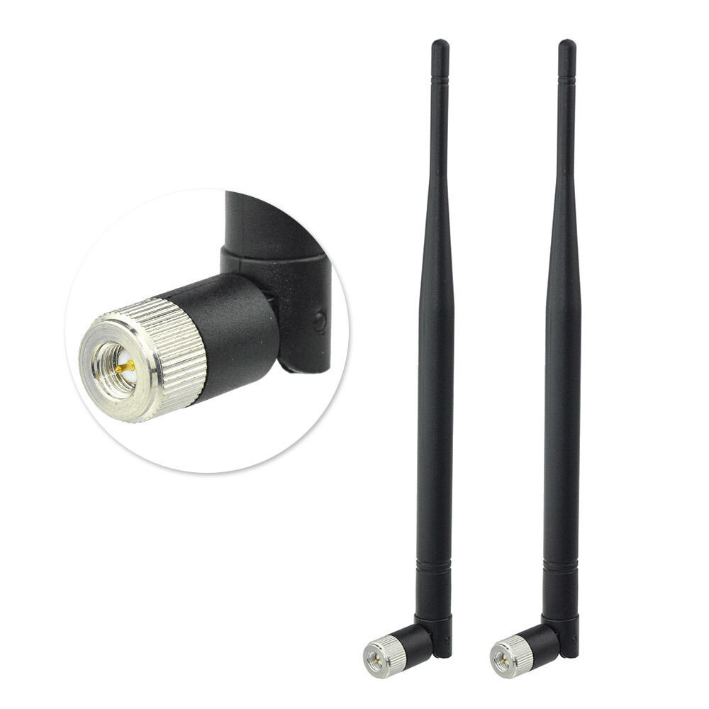 2-Pack 868MHz 915MHz ZigBee Smart Home RFID 3dBi Omni Antenna SMA Male Aerial