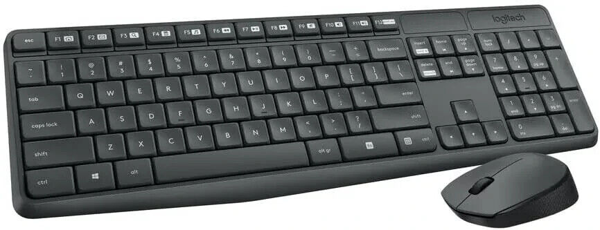 Logitech MK235 Wireless Keyboard & Optical Mouse
