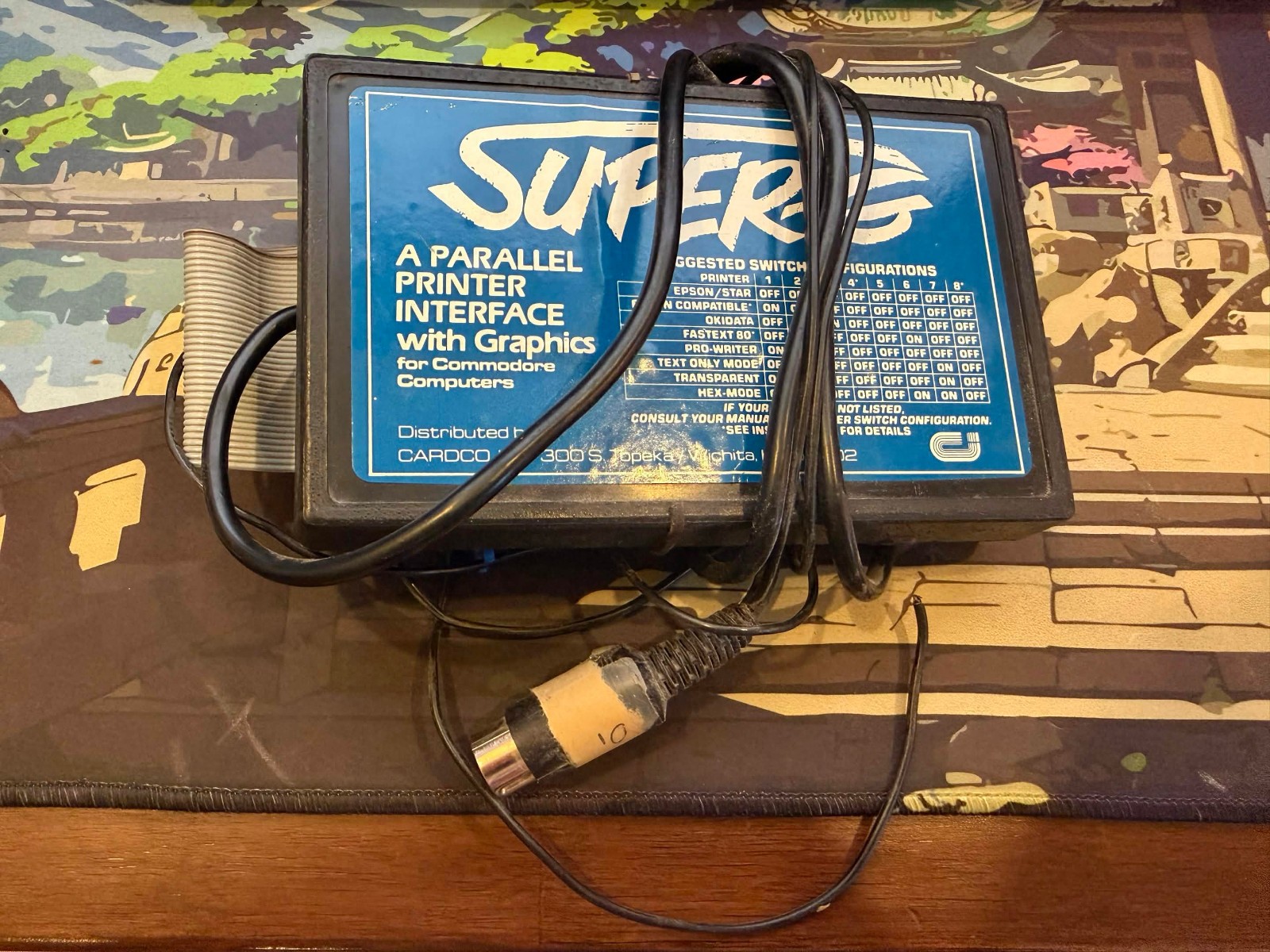 Cardco SUPER-G Parallel Printer Interface for Commodore 64