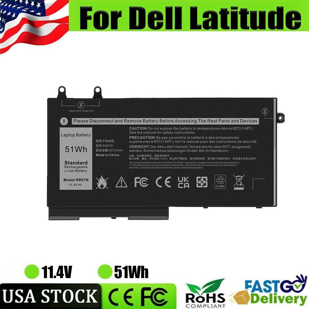NEW 1V1XF BATTERY FOR DELL PRECISION 3540 3550 LATITUDE 5400 5500 7VTMN R8D7N US