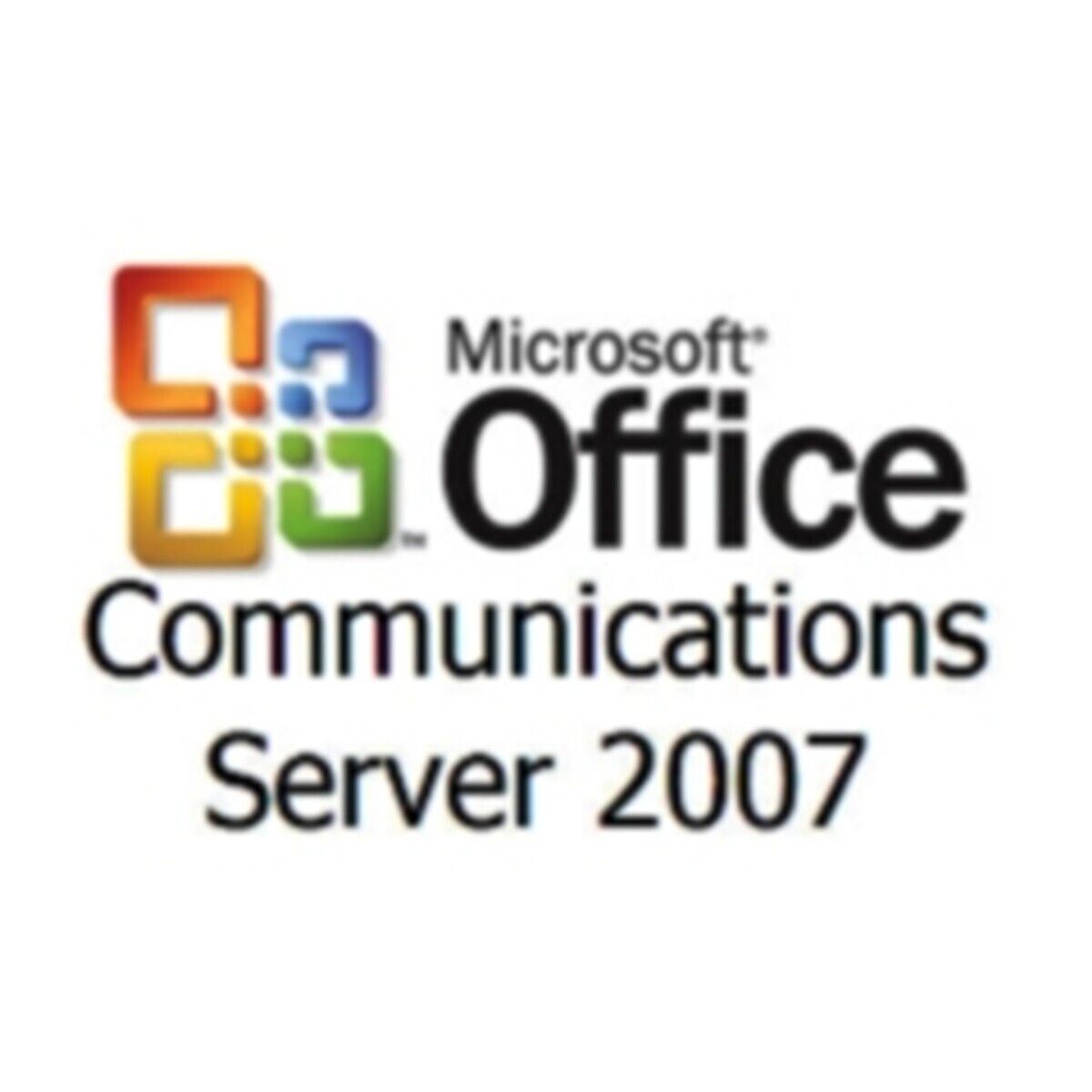 Microsoft Office Communications Server 2007 Standard w/ Speech Server Role =NEW=
