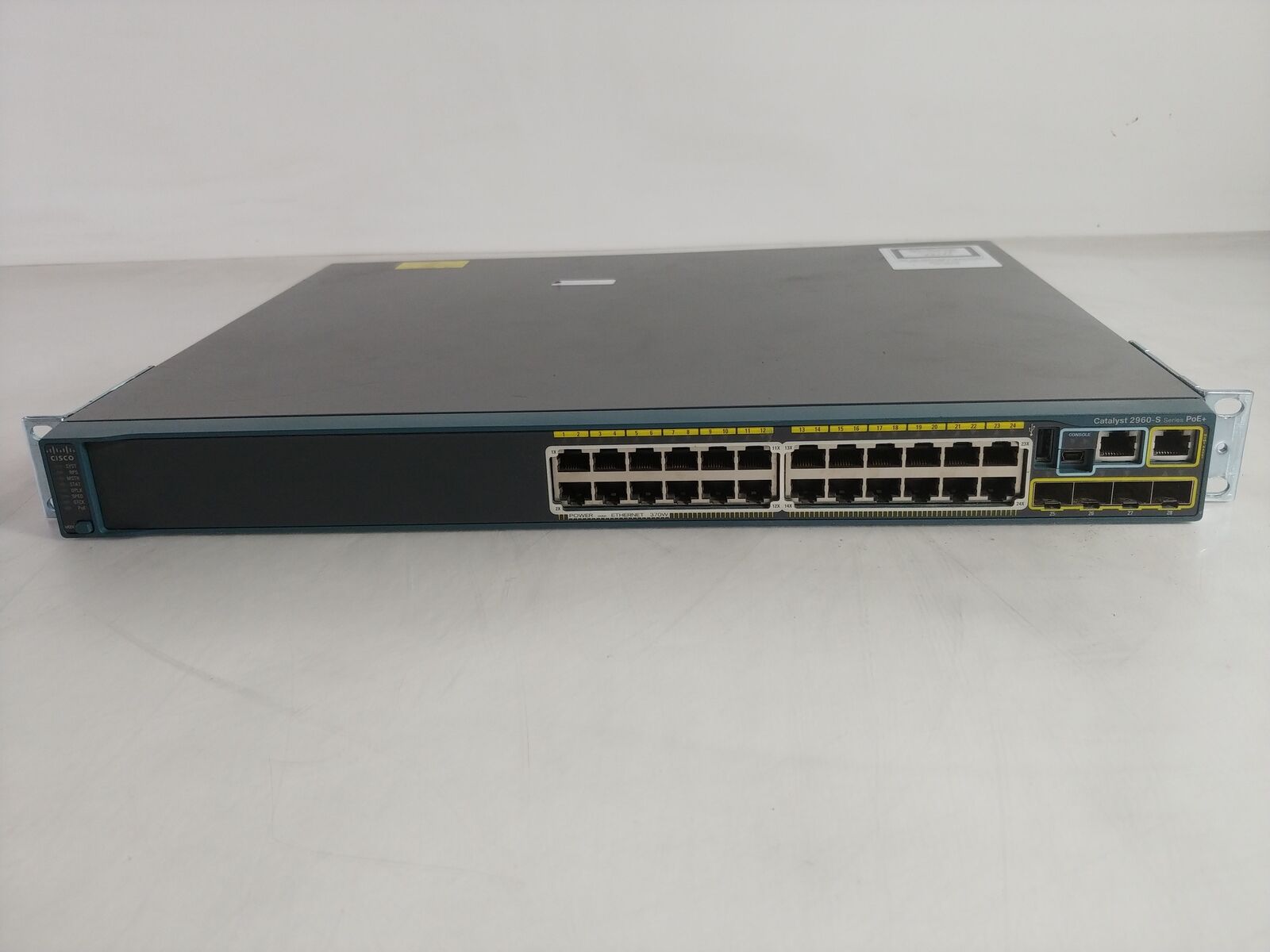 Cisco Catalyst 2960S WS-C2960S-24PS-L 24-Port Gigabit PoE+ Ethernet Switch