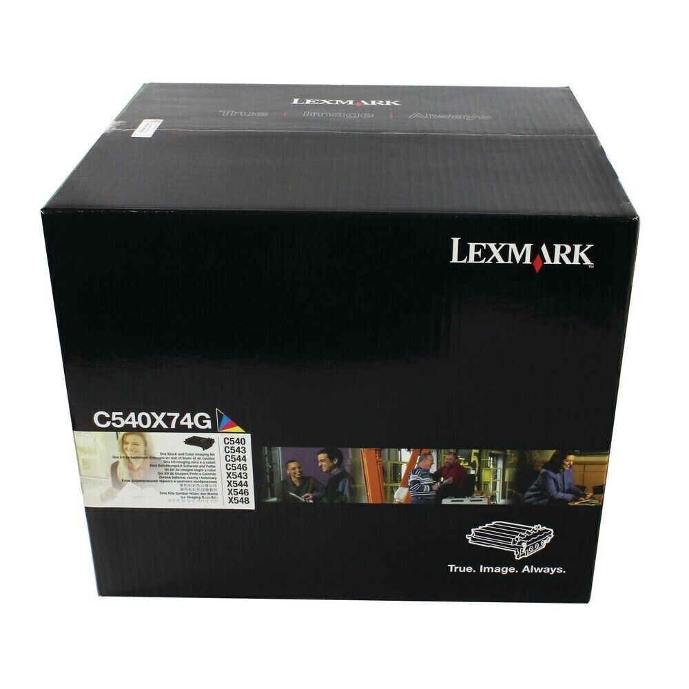 Genuine Lexmark C540X74G Black & Color Imaging Kit C540 C543 C544 C546 X453 X544