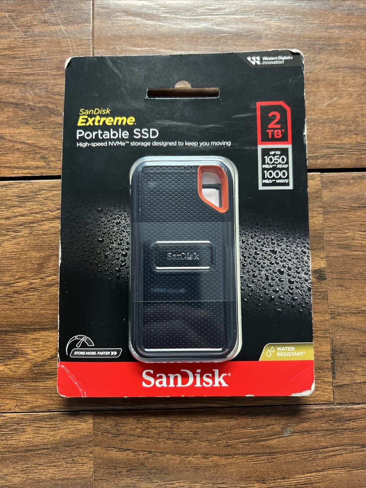 SanDisk 2TB Extreme Portable Solid State Drive SSD SDSSDE61-2T00-AT 🔥NEW🔥