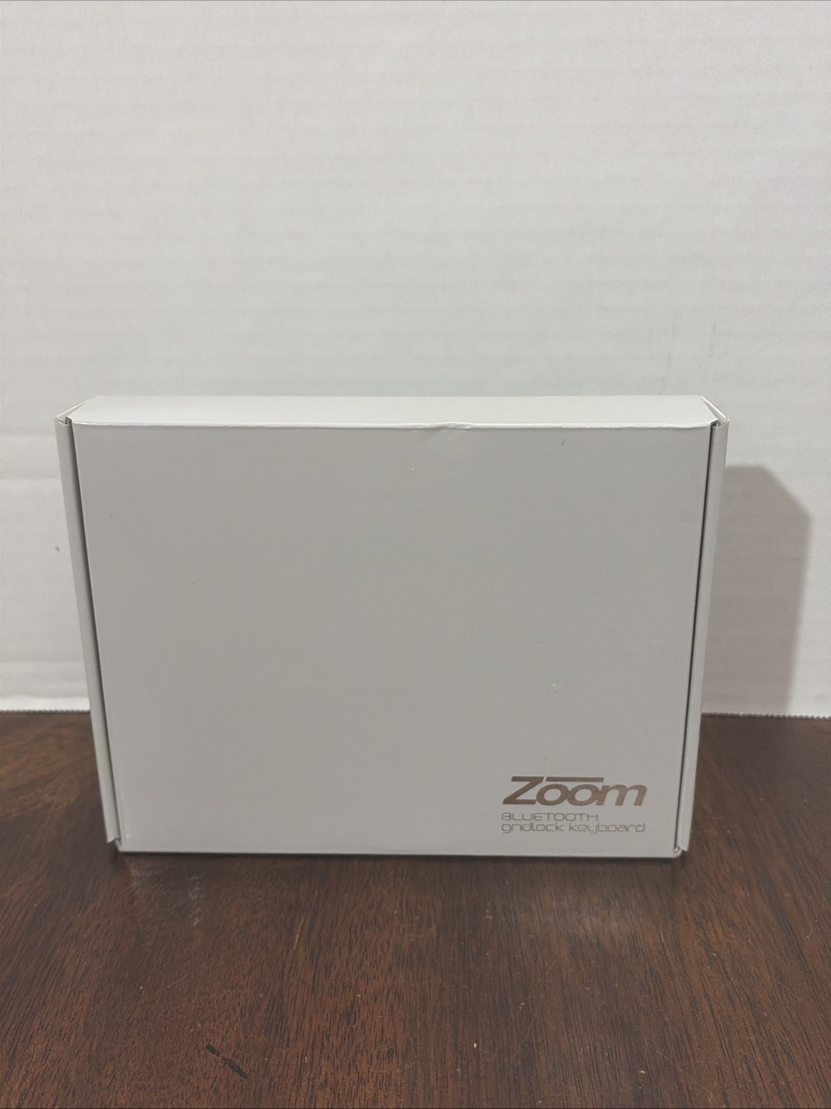 Zoom Bluetooth Gridlock Cordless Keyboard With Case & Charge Cable new 