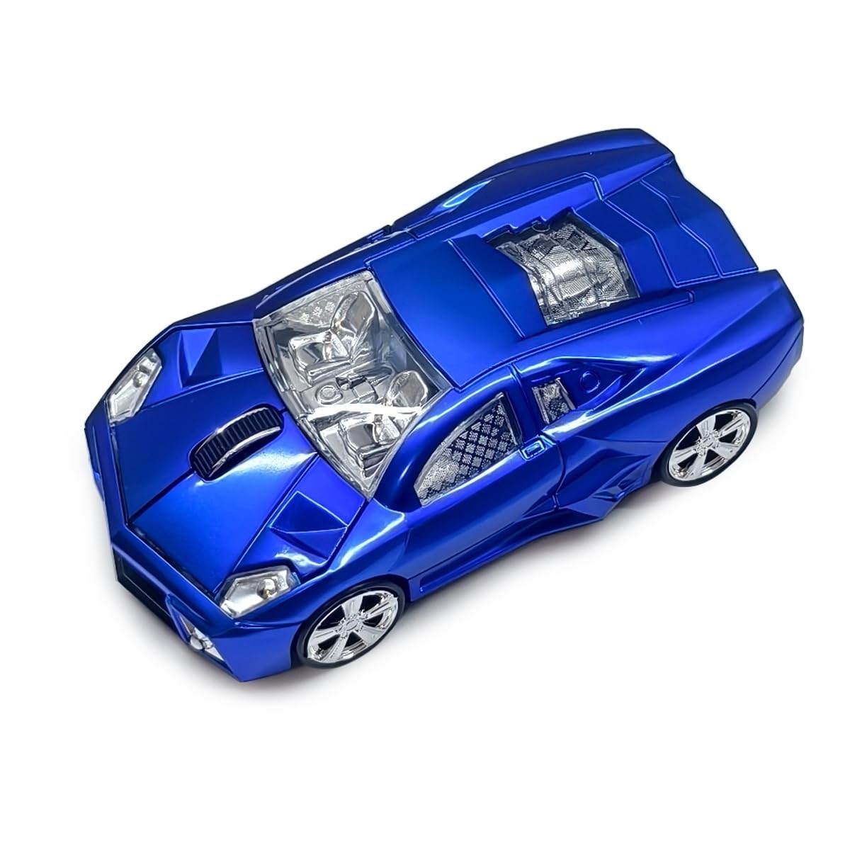 Wireless Sports Car Shaped Mouse Computer Mice Optical 2.4GHz with Headlight ...
