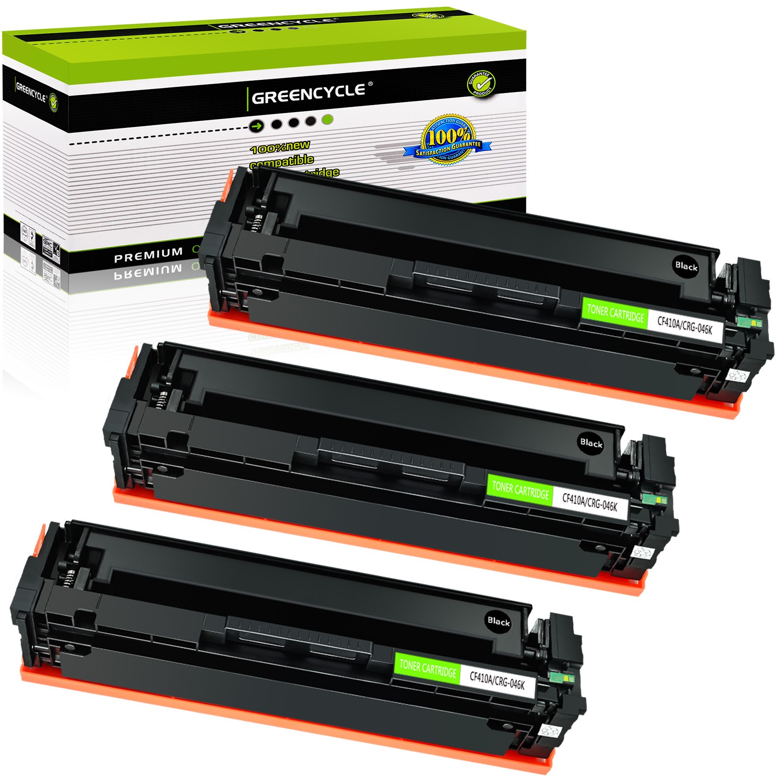 3PK Toner Fits For Canon 046H imageCLASS LBP654Cx LBP653Cdw LBP654Cfw MF731Cdw