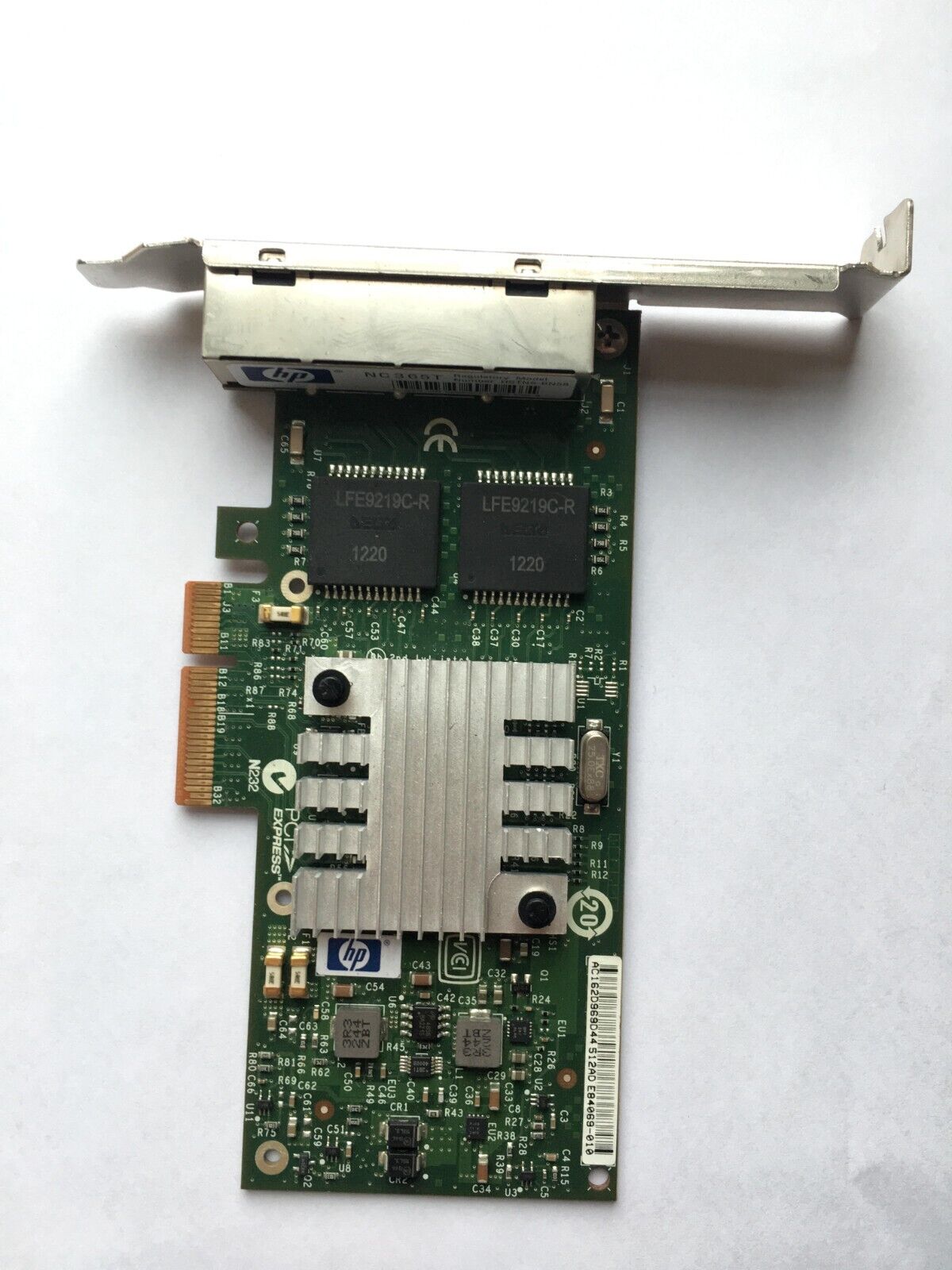 HP NC365T Quad Port RJ45 - 1Gbps Low Profile PCIe-x4 Pfsense Card Compatible