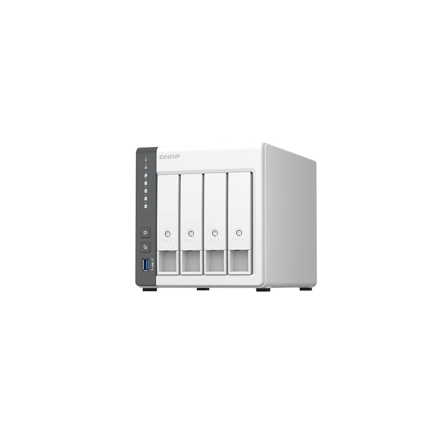 QNAP TS-433-4G-US 4 Bay NAS with Quad-core Processor, 4 GB DDR4 RAM and 2.5GbE