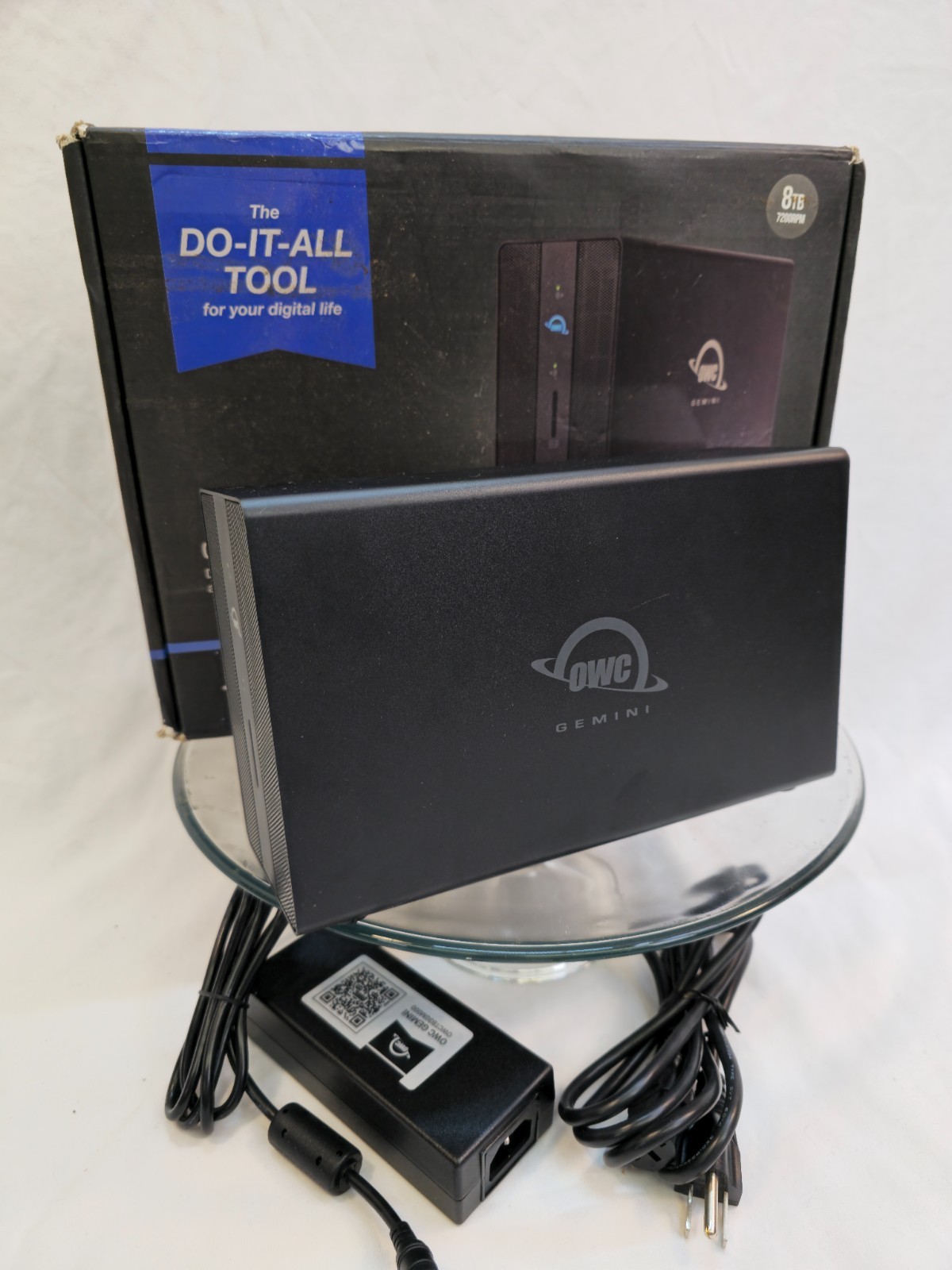 OWC Gemini 2 Bay 8TB Thunderbolt 3 RAID Storage