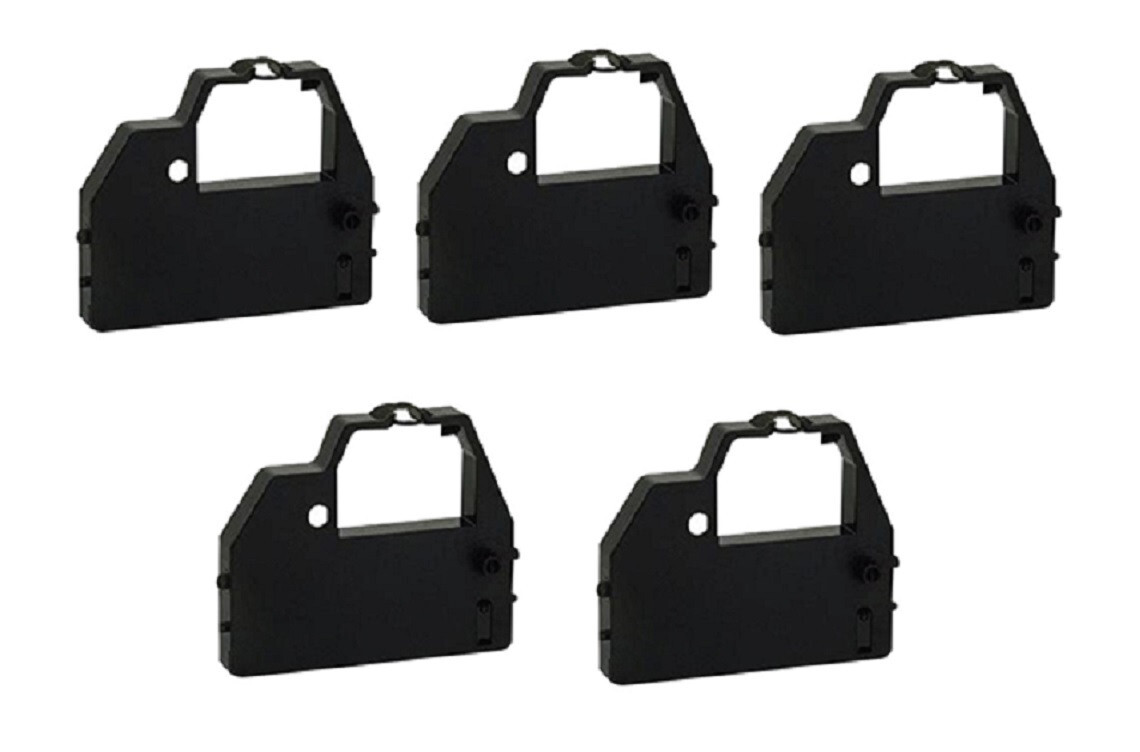 5 x Ribbon for Toshiba P321SL / P321SLC / P341SL R21 RP-405 TOS NYLON Ribbon