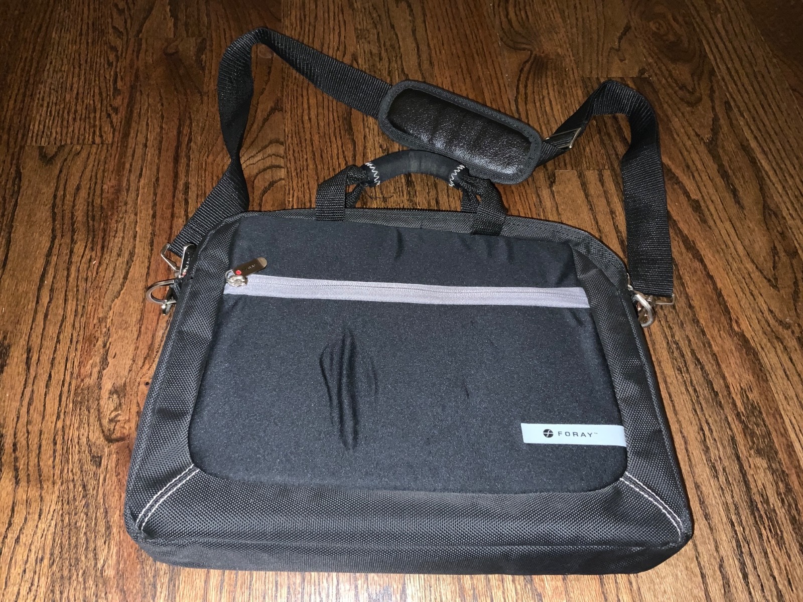 laptop notebook black water Resistant shoulder strap Double Padded handles Bag