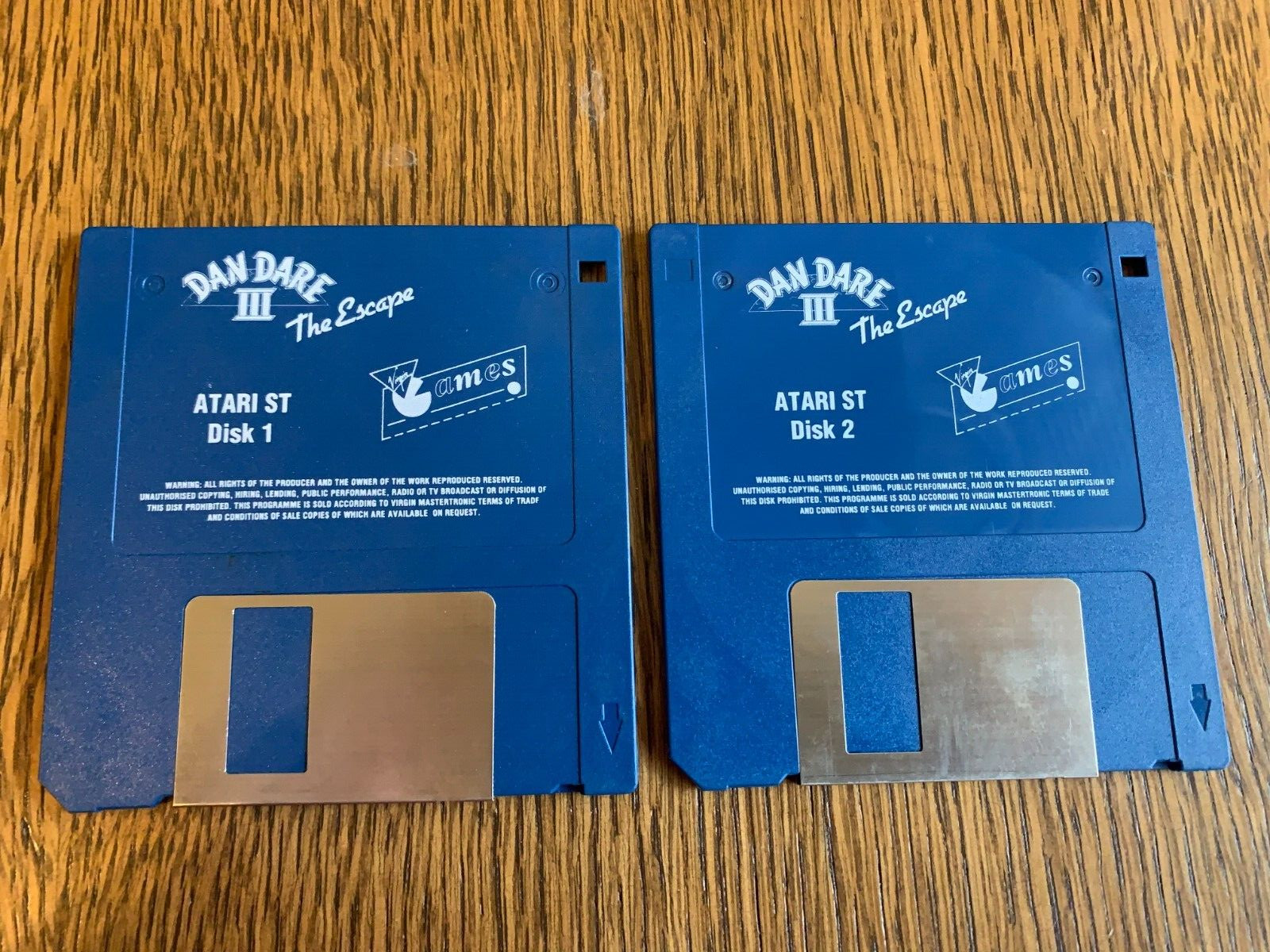 DAN DARE III THE ESCAPE GAME ATARI ST COMPUTER 3.5" INCH FLOPPY(S) TESTED MINT